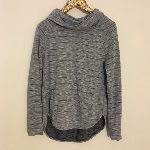 Lou & Grey Sweaters - Lou and grey cowl neck pullover sweater grey M